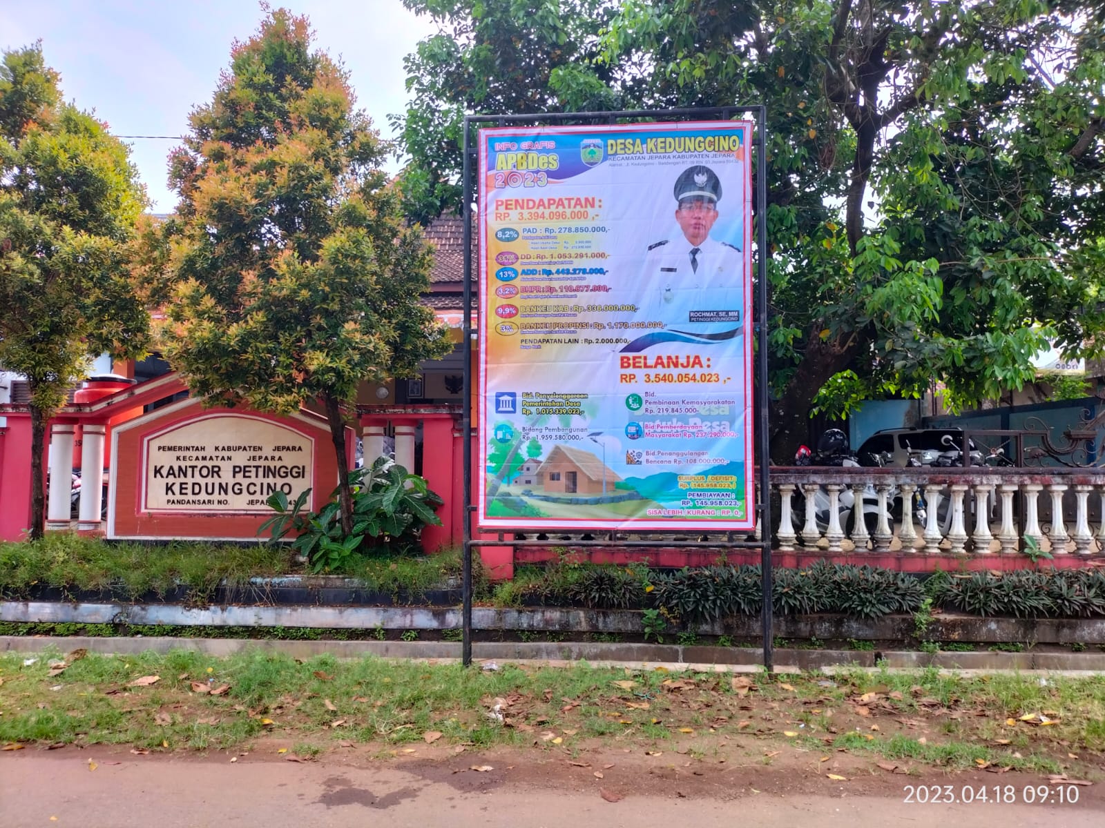 PUBLIKASI APBDES TAHUN ANGGARAN 2023