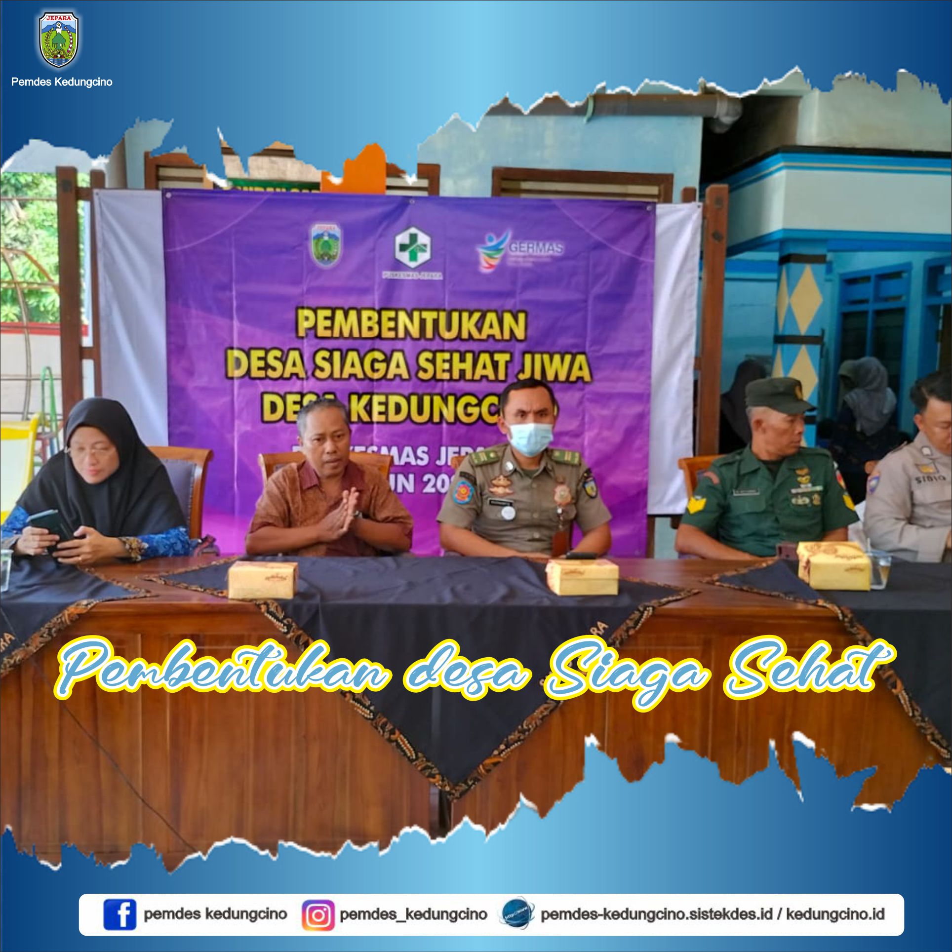Pembentukan Desa Siaga Sehat Jiwa Oleh Team Puskesmas Kota